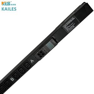 KAILES(KLS) Medição PDU Série 48A 3 Fases AC PDU 9 Bit C19 + 1GBFive soquete liso Equipado com 485 Interface de Rede - Product Image 6
