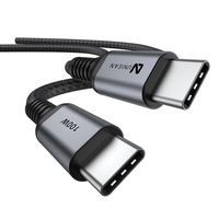 Câble USB Type C UNIEAN 1m/2m/3m 100W 5A, Charge Rapide et Transfert de Données, Cordon Tressé en Nylon Durable pour iPhone 17