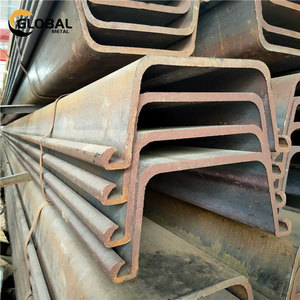 Offre Spéciale d'approvisionnement d'usine 400x100mm pour palplanches en acier au carbone de construction - Product Image 2