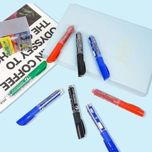 High Quality Board Marker Ink <b>Refill</b> Fine Tip Art School Office Supplies Dry Erase White Boards Markers - Product Image 2