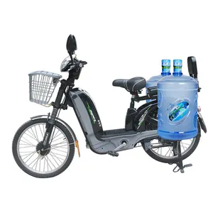 Batería de bicicleta eléctrica con pedales, 350/400W, 48V, 12AH, paquete de batería de botella de agua