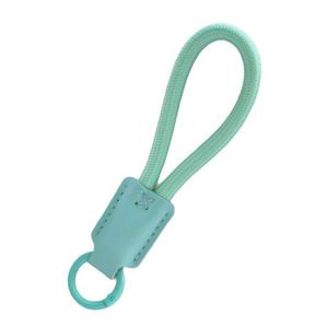 Keychain Colorful Rope <b>Lanyard</b> Macaron <b>Mobile</b> <b>Phone</b> DIY Trendy Pendant Woven Bag Accessories Q1001 - Product Image 1