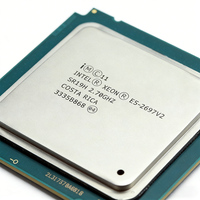 Processeur CPU E5-2697V2 130W 30 Mo de cache 8 cœurs 2,9 GHz LGA2011 DDR3 SR19H Serveur basse consommation Haute efficacité 64 bits