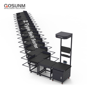 ระบบคัดแยกอัตโนมัติพร้อมระบบชั่งน้ำหนักแบบคงที่ DWS สำหรับคลังสินค้า อุปกรณ์คัดแยกพัสดุรูปตัว Z วัสดุสแตนเลสใหม่ - Product Image 1