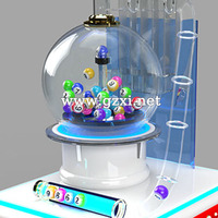 Machine de tirage automatique de loterie / ensemble de bingo 75 boules Machine de tirage de loterie / machine de tirage de boules de ping-pong Numéros chanceux Machine de tirage de loterie