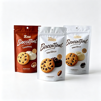 Sachet refermable personnalisé imprimé pour bonbons gélifiés, emballage alimentaire holographique en Mylar, pochette stand-up pour snacks, bonbons, lait, aliments pour animaux de compagnie, résistant à l'humidité