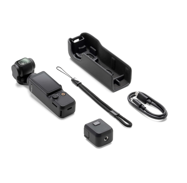 Pocket Sized Osmo Pocket 3 3-axis 4K Camera Full-Pixel Fast Focusing Stereo Recording Gimbal Stabilizer