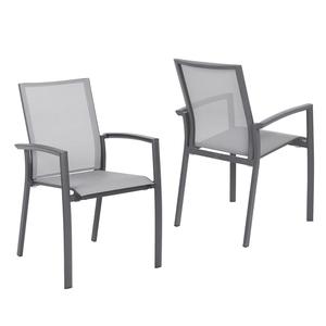 Muebles de Patio de Aluminio KT, Juego de Jardín, Mesa Extensible para Exteriores con Sillas para Terraza, <span class=keywords><strong>Restaurante</strong></span> - Product Image 5