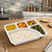 Boîte repas en polypropylène, capacité 5 CP, gamme de boîtes repas - Vente en gros de boîtes à lunch pour la préparation des repas, les plateaux de traiteur et autres usages