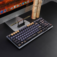 Clavier mécanique silencieux à 99 touches, triple mode, interface USB Type-C, rétroéclairage LED, nouveau clavier complet à axe Kailh, échangeable à chaud
