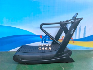 YG-T011 Commercial Gym Use Manual Gym Air Runner <strong>Non</strong>-<strong>motorized</strong> Self-generating Curved <strong>Treadmill</strong> - Product Image 3