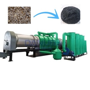 Machine de fabrication de charbon de bois pour chicha, four de carbonisation de sciure de bois et de biochar - Product Image 1