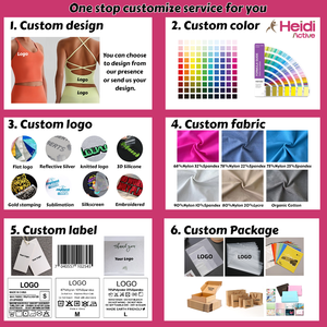 Vêtements de sport personnalisés, haut de sport à manches longues, tissu brossé coupe-vent, col rond, haut de yoga pour la salle de sport et la remise en forme - Product Image 2