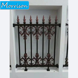 Parte superior de aluminio fundido de los paneles de la cerca de la valla de seguridad <span class=keywords><strong>para</strong></span> la venta - Product Image 1
