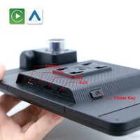 Caméra embarquée DVR 4K portable avec écran tactile intelligent multi-lecteur Android Auto USB 7 pouces IPS, montage sur tableau de bord, enregistrement en marche arrière