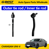 Bras de suspension inférieur avant pour Changan UNI-V, kits de bras de suspension, silentbloc de barre stabilisatrice avant, rotule de direction extérieure