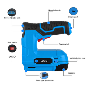 Buena venta 3 <span class=keywords><strong>en</strong></span> 1 pequeña mini pistola de clavos eléctrica inalámbrica portátil <span class=keywords><strong>para</strong></span> madera y papel - Product Image 3