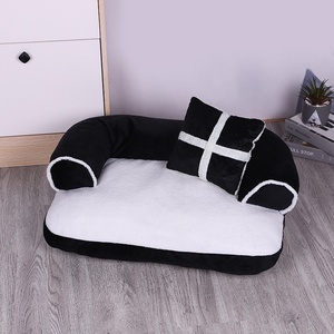 Hersteller Auf Lager Hunde bett Winter Warm Abnehmbares Wasch bares Haustier Sofa XL für kleine mittelgroße Hunde Atmungsaktive Katzen bett matte - Product Image 2