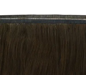 La mayoría del estilo popular trama plana linky extensiones de cabello paquetes de trama plana 100 g cabello crudo verificado enemigo mujeres