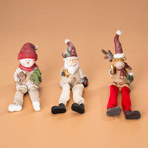 Christmas Figurine <b>Set</b> Peace <b>Nativity</b> Scene Decor 4-4.9in Retro Style Indoor Desktop Ornament - Product Image 2