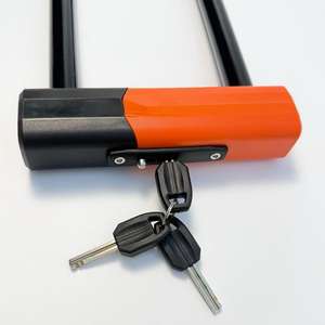 Jinta 16*170*240mm <span class=keywords><strong>Art</strong></span> 2 Anti-vol 3 clés OEM Serrure en forme de D Serrure en U Vélo Vélo électrique Scooter électrique Accessoires de moto Serrure - Product Image 3