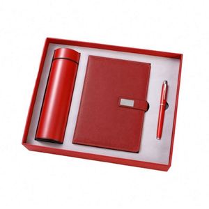 Wholesale Luxury Gifts Notebook A5 <b>Journal</b> Business Gift Thermos Cup Custom Notebooks and Pen Set With Pen and Water Bottle - Product Image 3