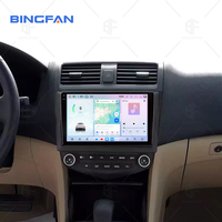 Radio para Auto Android de 10 Pulgadas, 2+32GB, 4G WIFI, BT, Pantalla Táctil, 8 Núcleos, Carplay, para Honda Accord 7 2003-2007, Navegación GPS