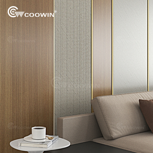 Tấm Tường hợp thời trang và nghệ thuật được thiết kế để tăng cường trang trí nội thất với kết cấu độc đáo có bảng tường rãnh <span class=keywords><strong>WPC</strong></span> - Product Image 1