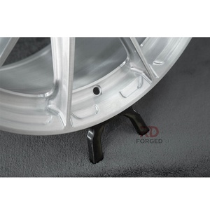 Rines Forjados de Aluminio 6061-T6 de 18-22 Pulgadas, 1 Pieza, Acabado Cepillado, para P101SC Porsche 911, Ferrari <span class=keywords><strong>F</strong></span>, Tesla Model S Plaid, <span class=keywords><strong>BMW</strong></span> Serie <span class=keywords><strong>M</strong></span> - Product Image 4
