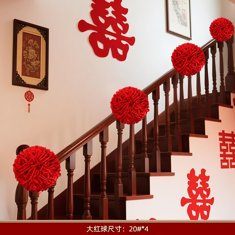 20 grandes fleurs rouges 4