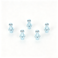 OEM Carbon Steel Ball Stud Bolt DIN Zinc Plated Stepped Screw Class 8.8 Corrosion Resistance for Car Gas Spring Linkage Rod