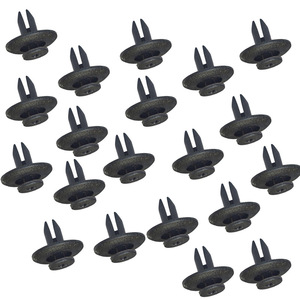 Clips de sujeción universales para cubierta de radiador de coche Smooth Sailing C55, PA66 negro, para panel decorativo. - Product Image 2