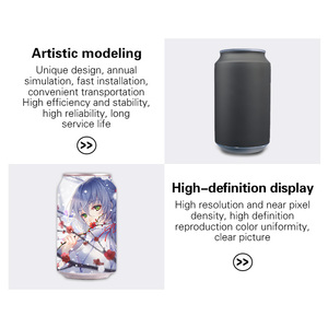 Letrero LED Personalizado Jode para Latas de Cerveza, Publicidad Creativa, Letrero Digital Flexible para Botellas de Vino, Pantalla LED Atractiva para Cerveza - Product Image 3