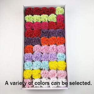 Cabezas de Flores de Jabón <span class=keywords><strong>Aida</strong></span> Carnation, Pequeñas, Artificiales, Material para Manualidades, Decoración de Cajas de Regalo, Ramos, Venta al Por Mayor - Product Image 4