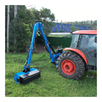 Tondeuse à bras oscillant hydraulique JEEGEE, garantie 2 ans, niveau de sécurité élevé pour tracteurs agricoles et chargeurs, tondeuses à gazon