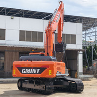 Excavator Crawler Bermotor Hidrolik Kuat Mesin Excavadora 36 Ton Excavator Doosan