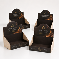 Cajas de Exhibición PDQ Personalizadas para Mostrador, para Empaquetado Minorista de Cápsulas de Café