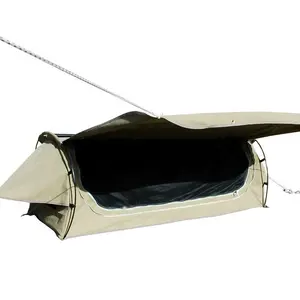 خيمة تخييم قماشية مفردة مضادة للماء عالية الجودة