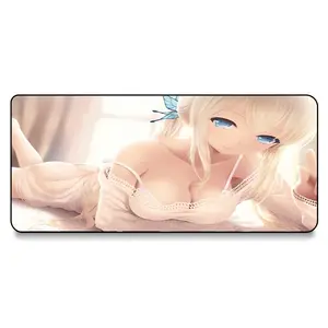 Büyük göt meme seksi kız jel Anime kız özel Mouse Pad