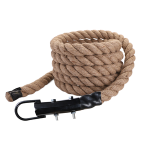 Cao-qiality đay trận chiến dây thừng phòng tập thể Dục Đào Tạo leo dây thừng với móc cho leo núi - Product Image 2