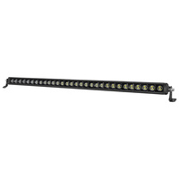 Barre lumineuse LED à profil bas de 32 pouces, à faisceau spot, à montage dissimulé sur le pare-chocs, 12V, pour camions tout-terrain, tracteurs