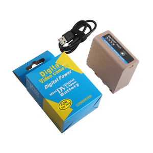 Batterie NP-F980 TNP-F970 NP-F970 6600mAh avec câble de charge rapide TYPE-C USB-C pour batterie <span class=keywords><strong>Sony</strong></span> NP F970 F960 F750 F550 - Product Image 1