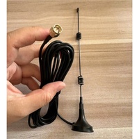 Antenne WiFi magnétique SIGNALWELL 2.4G à gain élevé 5dBi, omnidirectionnelle longue portée 915MHz pour extérieur, câble RG174 mâle