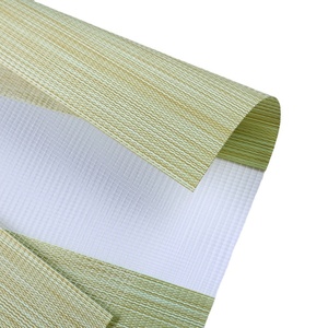 Nhà mềm gạc Rèm hai lớp mất điện cầu vồng kỹ thuật ngựa vằn vải dày Rèm che cửa chớp với định dạng dây - Product Image 2