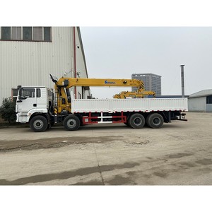 Camion-grue Shacman H3000 8x4 de haute qualité, capacité 14 tonnes, 16 tonnes, à vendre - Product Image 5