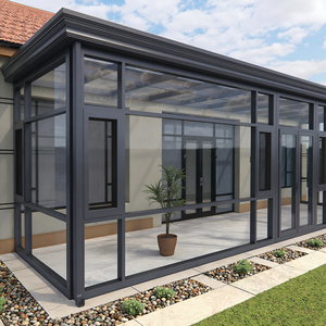 Véranda mobile en aluminium extra-large avec cloison en verre coulissante rétractable pour maison <span class=keywords><strong>de</strong></span> jardin - Product Image 4