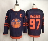Maillot de hockey sur glace en gros Oilman Black Hawk Canadian Capital Brown Bear Maple Leaf Knight, vêtements de sport avec impression OEM