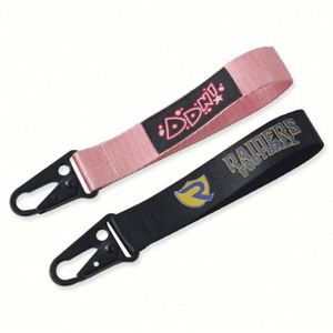 Manufacturer Custom Logo Designer Sublimation Wrist Strap Key Chain Lanyard With Eagle <b>Hook</b> - Product Image 3