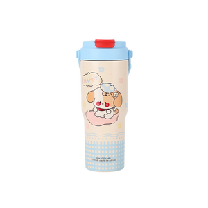 Nueva Taza Termo Personalizable de Acero Inoxidable de 650 ml con Diseño de Dibujos Animados para Estudiantes, Linda Taza para Café, Leche, Té, para Niños - Product Image 1