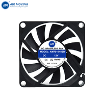 Boîtier d'ordinateur AM7010H12B, refroidissement, ventilateur axial sans balais 70x70x10mm DC 5V/12V à roulement à manchon ou à billes
